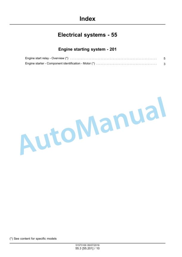 New Holland TC5.30 Combine Service Manual 51573100 4 New Holland TC5.30 Combine Service Manual 51573100 - Image 4