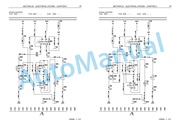 New Holland TC54, TC56, AL59 Combine Repair Manual 87595929 5 New Holland TC54, TC56, AL59 Combine Repair Manual 87595929-5