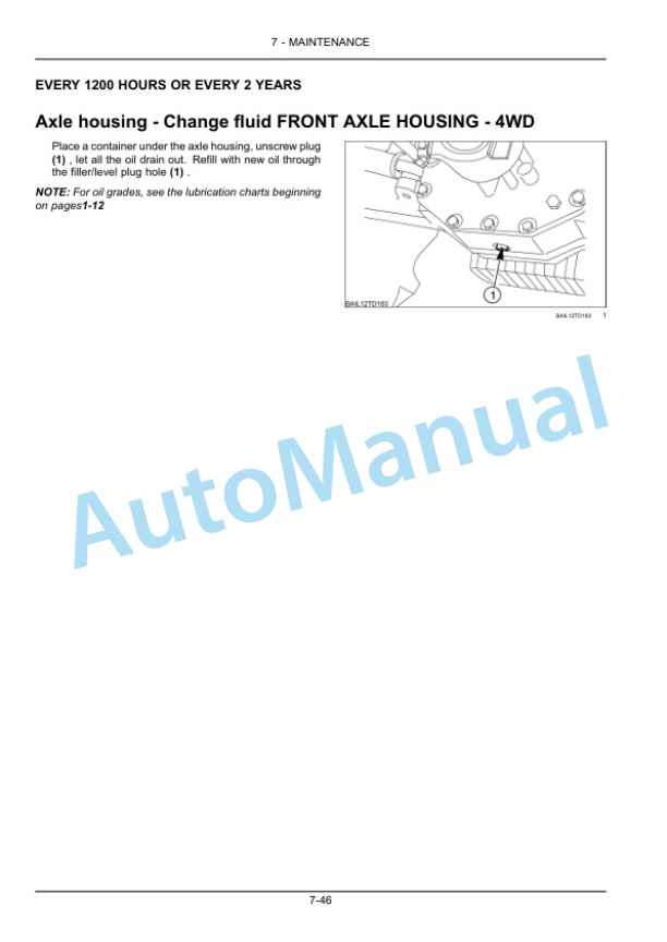 New Holland TD3.50 Tractor Operation and Maintenance Manual 48153455 5 New Holland TD3.50 Tractor Operation and Maintenance Manual 48153455 - Image 5