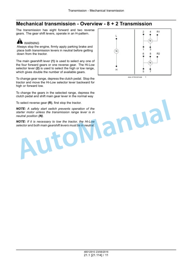 New Holland TD3.50 Tractor Service Manual 48012910 3 New Holland TD3.50 Tractor Service Manual 48012910 - Image 3