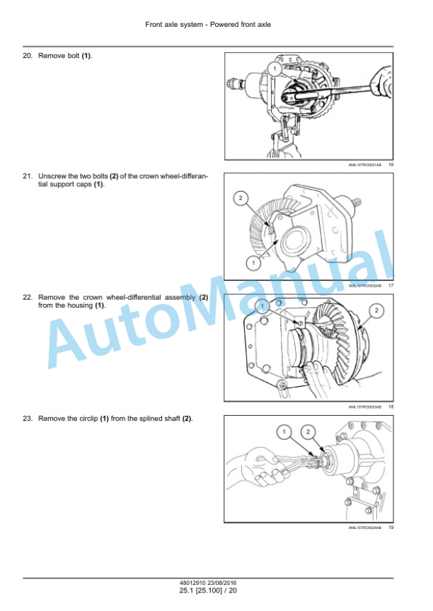 New Holland TD3.50 Tractor Service Manual 48012910 4 New Holland TD3.50 Tractor Service Manual 48012910 - Image 4