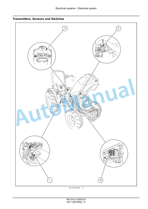 New Holland TD3.50 Tractor Service Manual 48012910 5 New Holland TD3.50 Tractor Service Manual 48012910 - Image 5