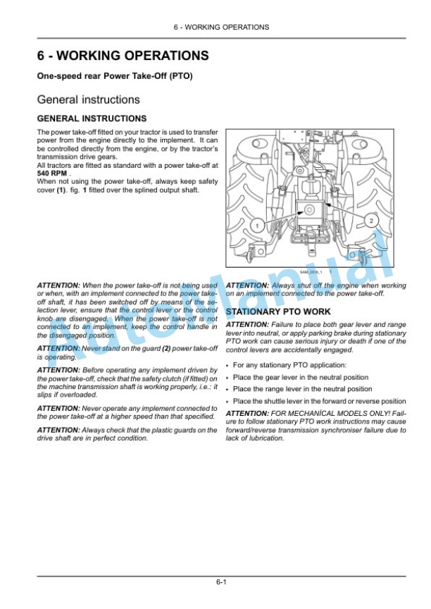 New Holland TD4.70F, TD4.80F, TD4.90F Tractor Operation and Maintenance Manual 47918139 3 New Holland TD4.70F, TD4.80F, TD4.90F Tractor Operation and Maintenance Manual 47918139 - Image 3