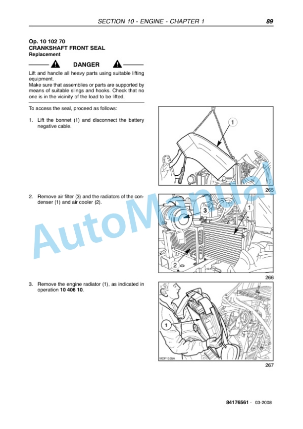 New Holland TD5010, TD5020, TD5030, TD5040, TD5050 Tractor Service Manual 84176561 2 New Holland TD5010, TD5020, TD5030, TD5040, TD5050 Tractor Service Manual 84176561-2