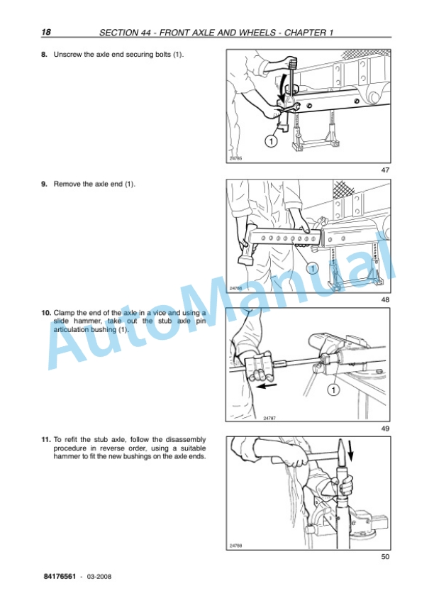 New Holland TD5010, TD5020, TD5030, TD5040, TD5050 Tractor Service Manual 84176561 5 New Holland TD5010, TD5020, TD5030, TD5040, TD5050 Tractor Service Manual 84176561-5