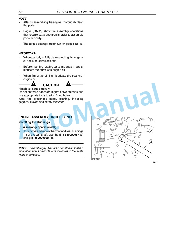 New Holland TD5030, TD5040, TD5050 Tractor Service Manual 84221705 3 New Holland TD5030, TD5040, TD5050 Tractor Service Manual 84221705-3