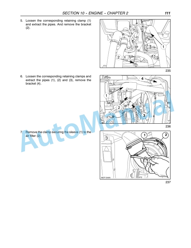 New Holland TD5030, TD5040, TD5050 Tractor Service Manual 84221705 4 New Holland TD5030, TD5040, TD5050 Tractor Service Manual 84221705-4
