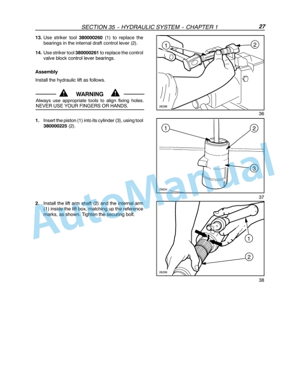 New Holland TD5030, TD5040, TD5050 Tractor Service Manual 84221706 5 New Holland TD5030, TD5040, TD5050 Tractor Service Manual 84221706-5