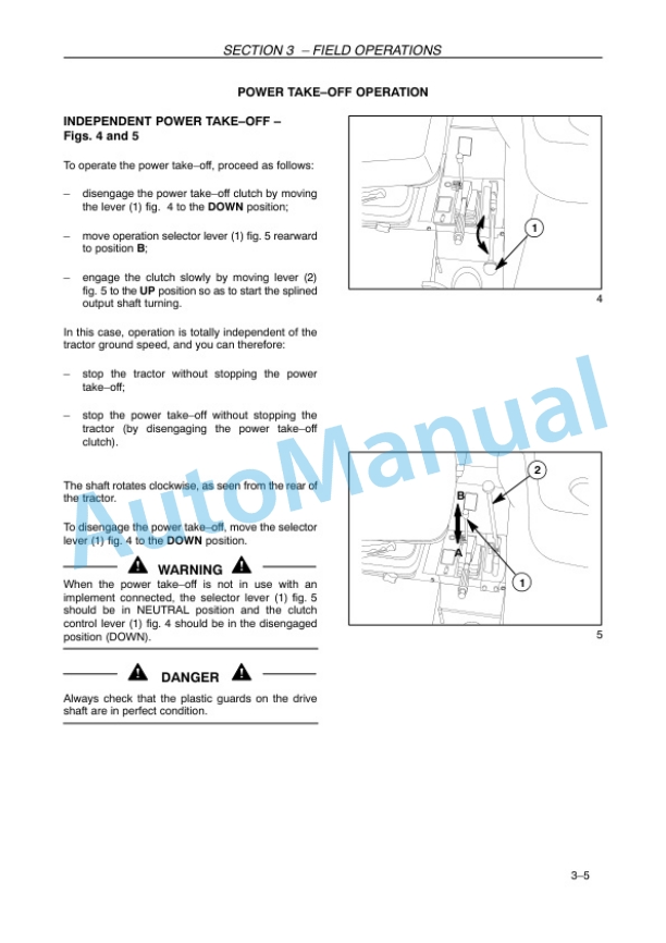 New Holland TD5050 HC Tractor Operation and Maintenance Manual 84264895 3 New Holland TD5050 HC Tractor Operation and Maintenance Manual 84264895-3