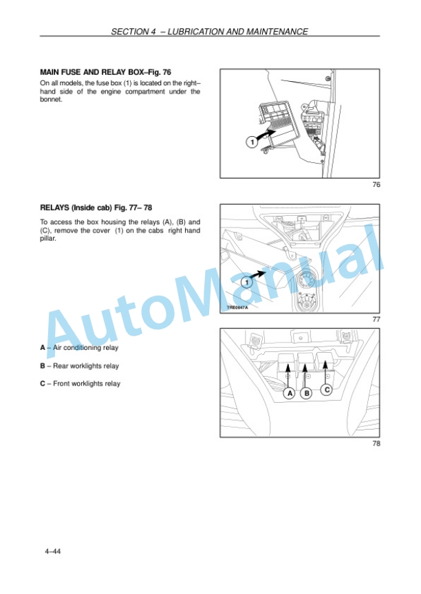 New Holland TD5.65, TD5.75, TD5.80, TD5.90, TD5.100, TD5.110 Tractor Operation and Maintenance Manual 84530242 5 New Holland TD5.65, TD5.75, TD5.80, TD5.90, TD5.100, TD5.110 Tractor Operation and Maintenance Manual 84530242 - Image 5