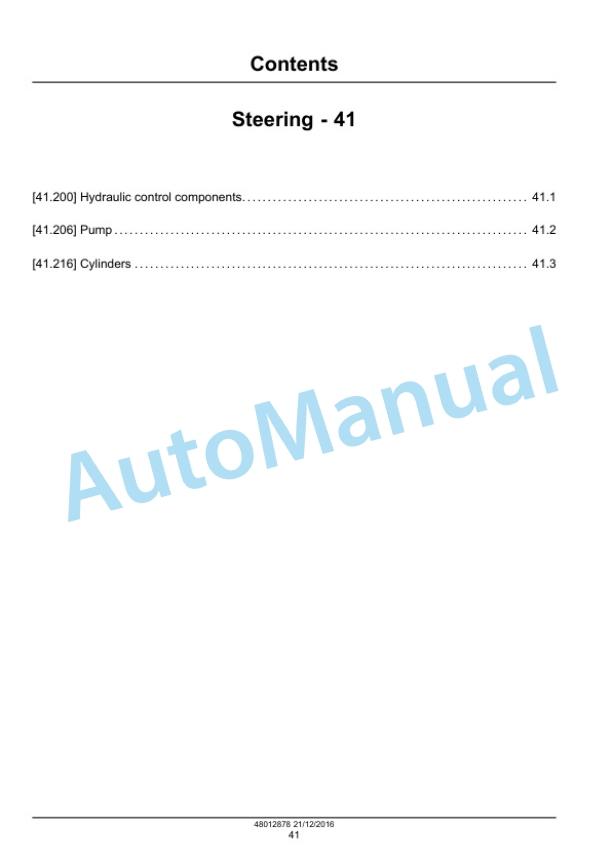 New Holland TD5.65, TD5.75, TD5.80, TD5.90, TD5.100, TD5.110 Tractor Service Manual 48012878 4 New Holland TD5.65, TD5.75, TD5.80, TD5.90, TD5.100, TD5.110 Tractor Service Manual 48012878 - Image 4