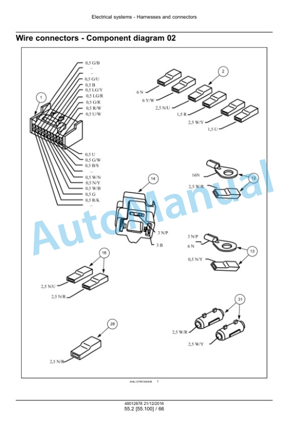New Holland TD5.65, TD5.75, TD5.80, TD5.90, TD5.100, TD5.110 Tractor Service Manual 48012878 5 New Holland TD5.65, TD5.75, TD5.80, TD5.90, TD5.100, TD5.110 Tractor Service Manual 48012878 - Image 5