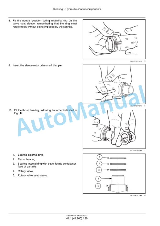 New Holland TD5.85, TD5.95, TD5.105, TD5.115 Tractor Service Manual 48194617 3 New Holland TD5.85, TD5.95, TD5.105, TD5.115 Tractor Service Manual 48194617 - Image 3