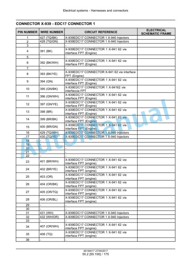 New Holland TD5.85, TD5.95, TD5.105, TD5.115 Tractor Service Manual 48194617 4 New Holland TD5.85, TD5.95, TD5.105, TD5.115 Tractor Service Manual 48194617 - Image 4