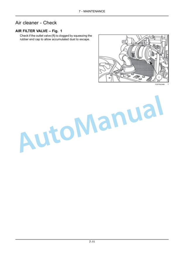 New Holland TD60, TD70, TD80, TD90, TD95 Straddle Tractor Operation and Maintenance Manual 47918187 4 New Holland TD60, TD70, TD80, TD90, TD95 Straddle Tractor Operation and Maintenance Manual 47918187 - Image 4