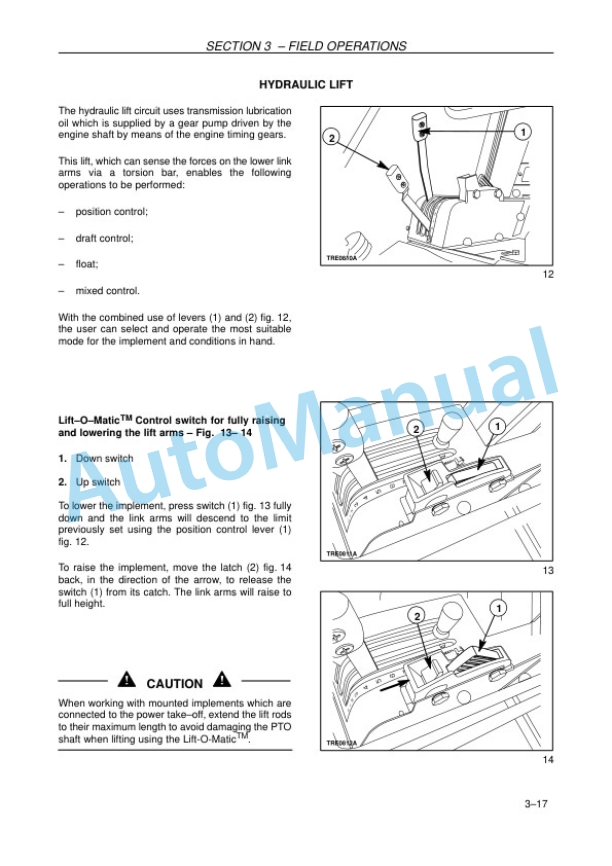 New Holland TD60D, TD70D, TD80D, TD90D, TD95D Tractor Operation and Maintenance Manual 3 New Holland TD60D, TD70D, TD80D, TD90D, TD95D Tractor Operation and Maintenance Manual-3