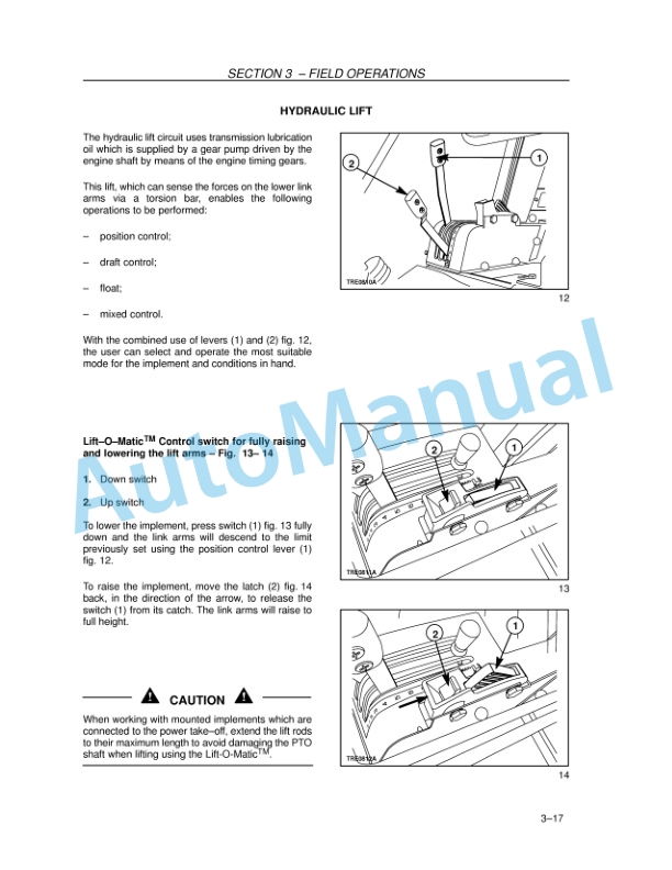 New Holland TD60D, TD70D, TD80D, TD90D, TD95D Tractor Operation and Maintenance Manual 5091825 3 New Holland TD60D, TD70D, TD80D, TD90D, TD95D Tractor Operation and Maintenance Manual 5091825 - Image 3