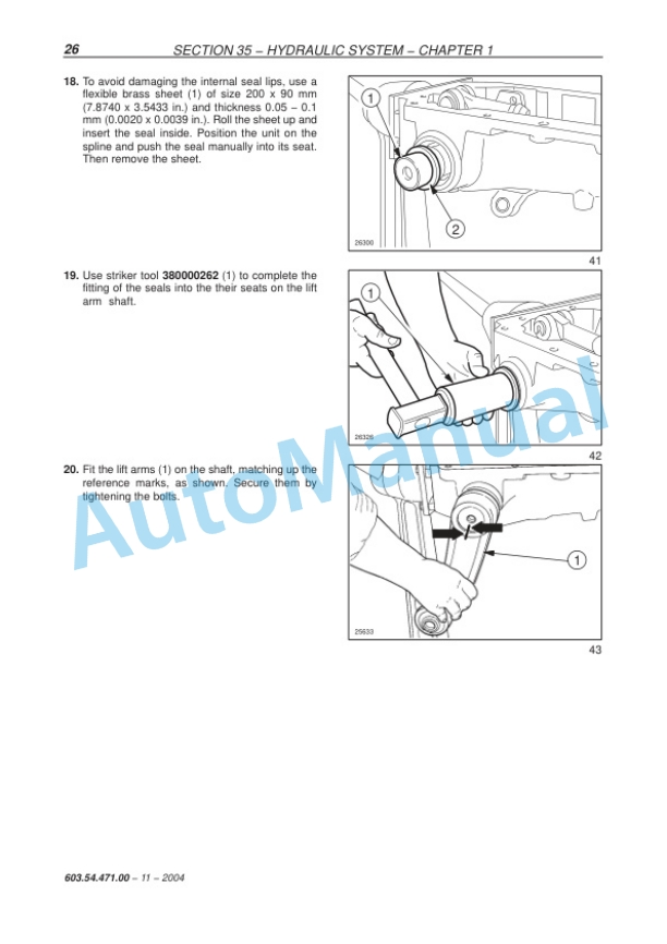 New Holland TD60D, TD70D, TD80D, TD90D, TD95D Tractor Repair Manual 6035447100 4 New Holland TD60D, TD70D, TD80D, TD90D, TD95D Tractor Repair Manual 6035447100-4