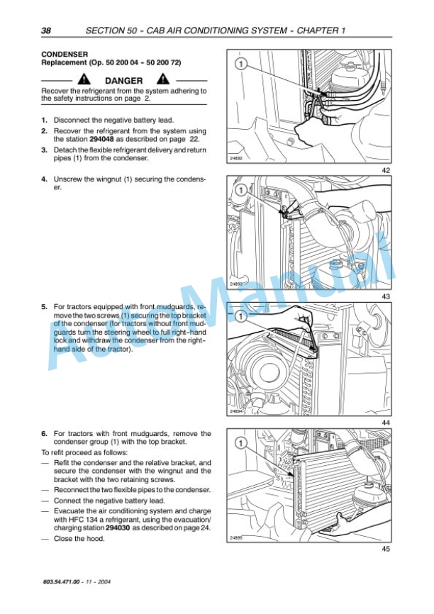 New Holland TD60D, TD70D, TD80D, TD90D, TD95D Tractor Repair Manual 6035447100 5 New Holland TD60D, TD70D, TD80D, TD90D, TD95D Tractor Repair Manual 6035447100-5