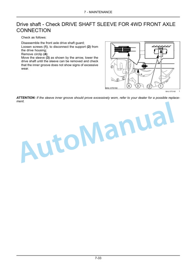 New Holland TD65F, TD75F, TD85F Tractor Operation and Maintenance Manual 47918158 5 New Holland TD65F, TD75F, TD85F Tractor Operation and Maintenance Manual 47918158 - Image 5