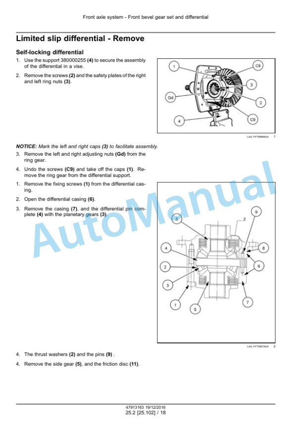 New Holland TD65F, TD75F, TD85F Tractor Service Manual 47913163 3 New Holland TD65F, TD75F, TD85F Tractor Service Manual 47913163 - Image 3