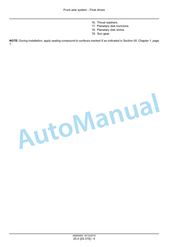 New Holland TD65F, TD75F, TD85F Tractor Service Manual 48064954 3 New Holland TD65F, TD75F, TD85F Tractor Service Manual 48064954 - Image 3