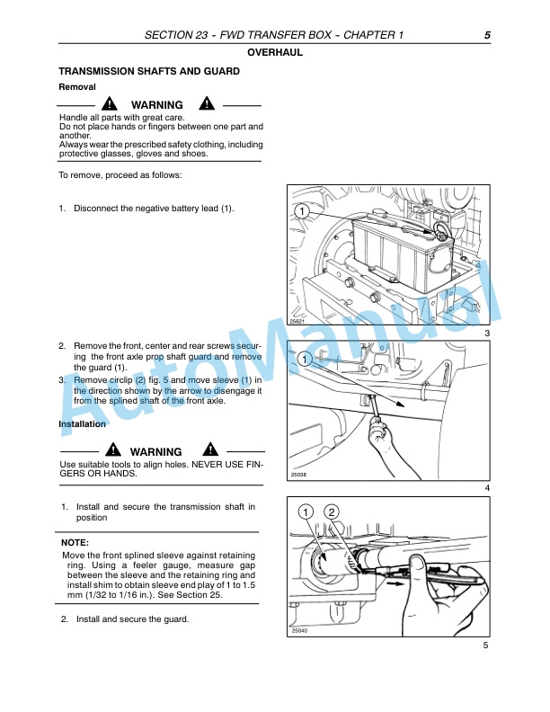 New Holland TD7D, TD95D, TD95D High Clearance Tractor Repair Manual 87572974 3 New Holland TD7D, TD95D, TD95D High Clearance Tractor Repair Manual 87572974-3