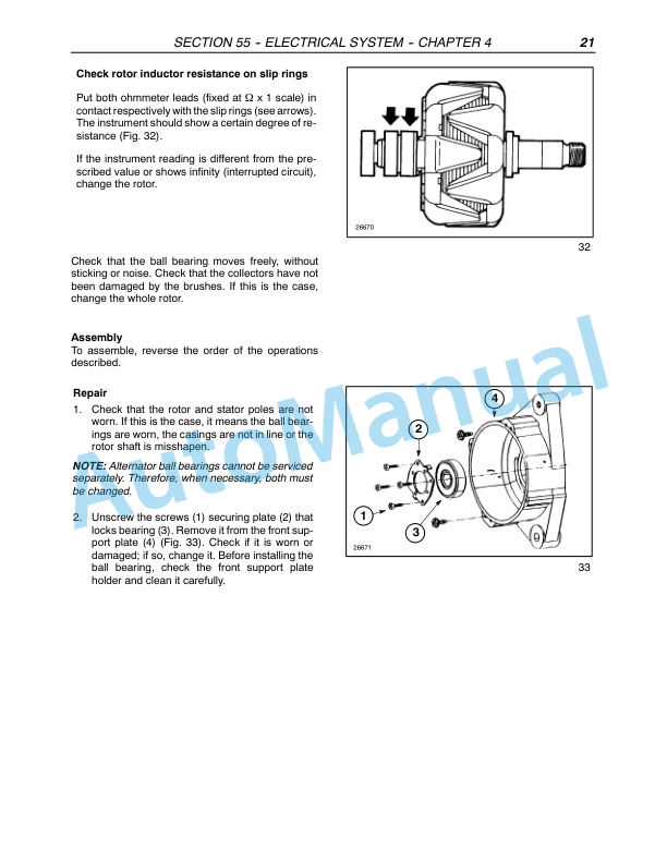 New Holland TD7D, TD95D, TD95D High Clearance Tractor Repair Manual 87572976 3 New Holland TD7D, TD95D, TD95D High Clearance Tractor Repair Manual 87572976-3