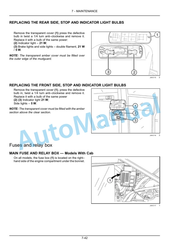 New Holland TD80D HC, TD90D HC, TD95D HC Tractor Operation and Maintenance Manual 47918199 5 New Holland TD80D HC, TD90D HC, TD95D HC Tractor Operation and Maintenance Manual 47918199-5