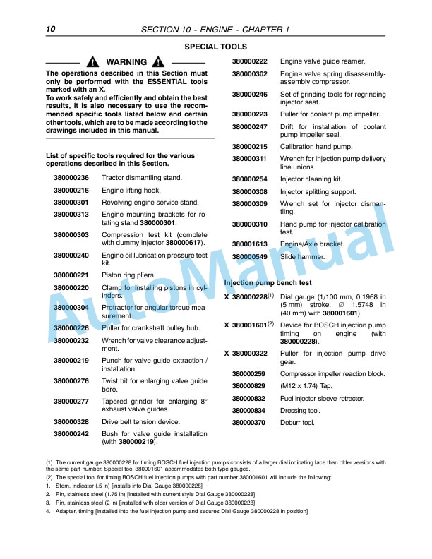 New Holland TD80D, TD95D Tractor Repair Manual 87658939 2 New Holland TD80D, TD95D Tractor Repair Manual 87658939-2