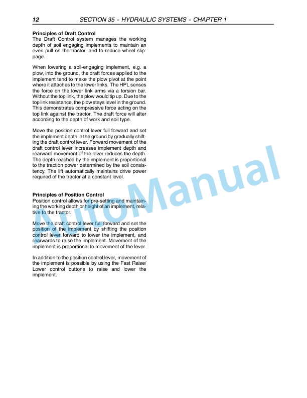 New Holland TD80D, TD95D Tractor Repair Manual 87658941 2 New Holland TD80D, TD95D Tractor Repair Manual 87658941-2