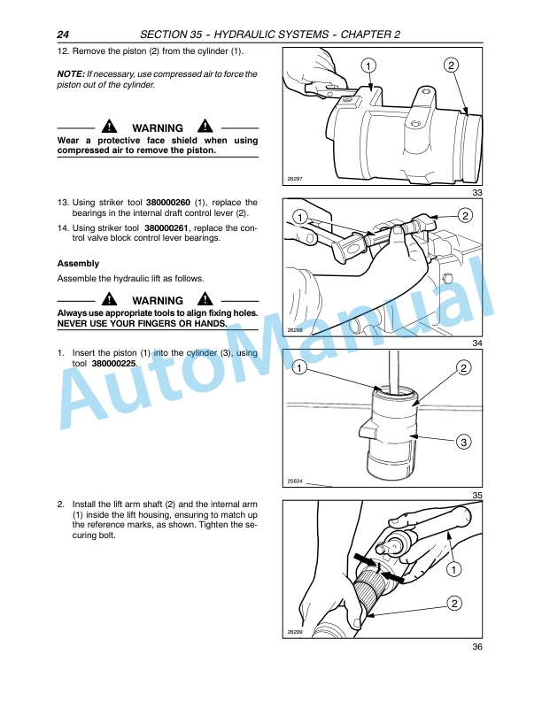 New Holland TD80D, TD95D Tractor Repair Manual 87658941 3 New Holland TD80D, TD95D Tractor Repair Manual 87658941-3