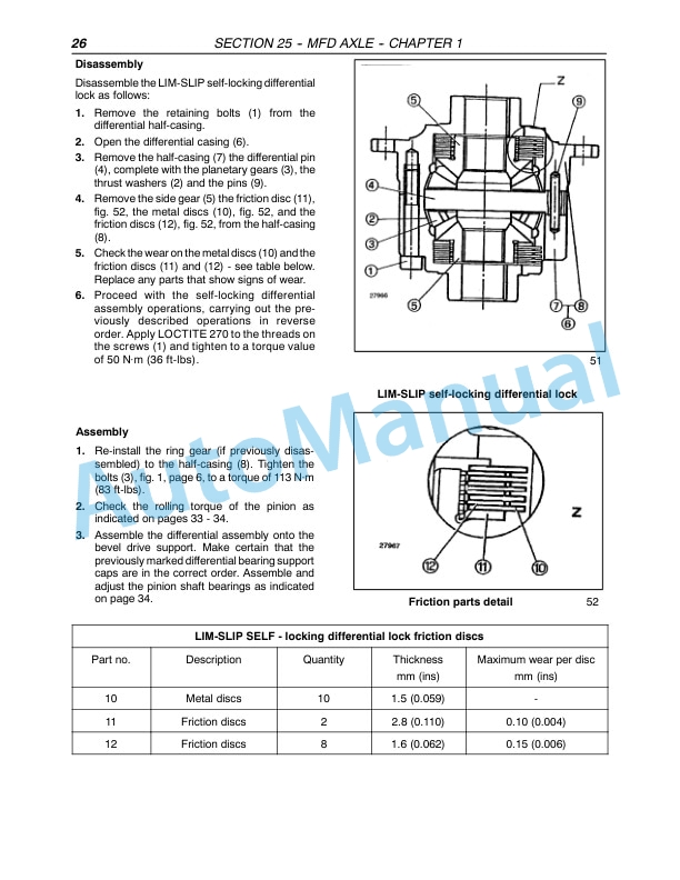 New Holland TD80D, TD95D Tractor Repair Manual 87658943 3 New Holland TD80D, TD95D Tractor Repair Manual 87658943 - Image 3