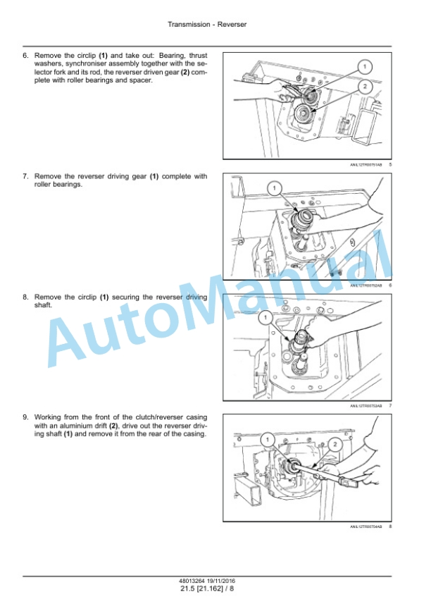 New Holland TD95D HC Tractor Service Manual 48013264 2 New Holland TD95D HC Tractor Service Manual 48013264 - Image 2