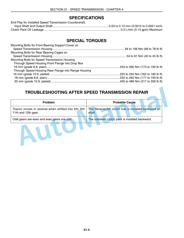 New Holland TG Tractor Repair Manual 87367126 3 New Holland TG Tractor Repair Manual 87367126 - Image 3