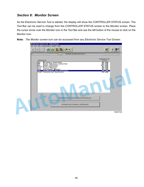 New Holland TG210, TG230, TG255, TG285 Electronic Service Tool User Manual 87025502 3 New Holland TG210, TG230, TG255, TG285 Electronic Service Tool User Manual 87025502 - Image 3