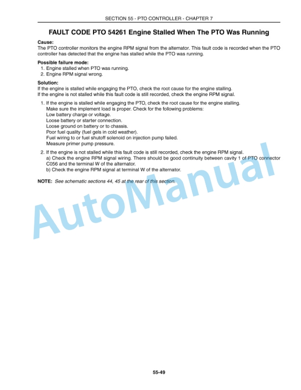 New Holland TG210, TG230, TG255, TG285 Repair Manual 87025511 5 New Holland TG210, TG230, TG255, TG285 Repair Manual 87025511-5