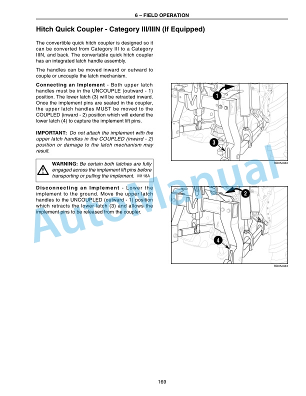 New Holland TG215, TG245, TG275, TG305 Tractor Operation and Maintenance Manual 87573023 3 New Holland TG215, TG245, TG275, TG305 Tractor Operation and Maintenance Manual 87573023 - Image 3