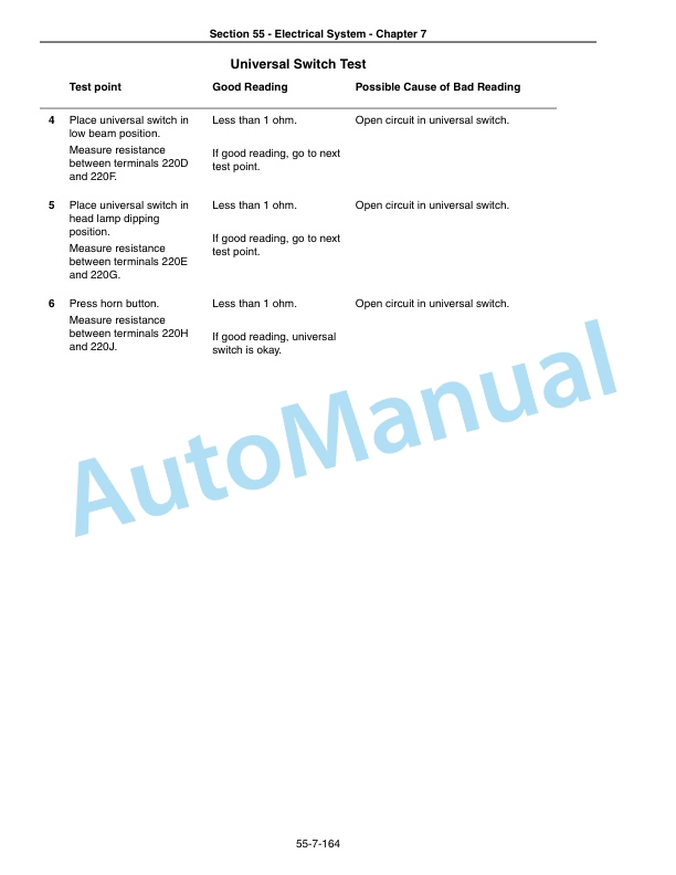 New Holland TG215, TG245, TG275, TG305 Tractor Repair Manual 87611219-5
