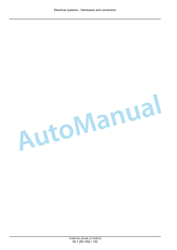 New Holland Th6.28 Tier 4B Final Telescopic Handler Service Manual 51694136 4 New Holland Th6.28 Tier 4B Final Telescopic Handler Service Manual 51694136 - Image 4