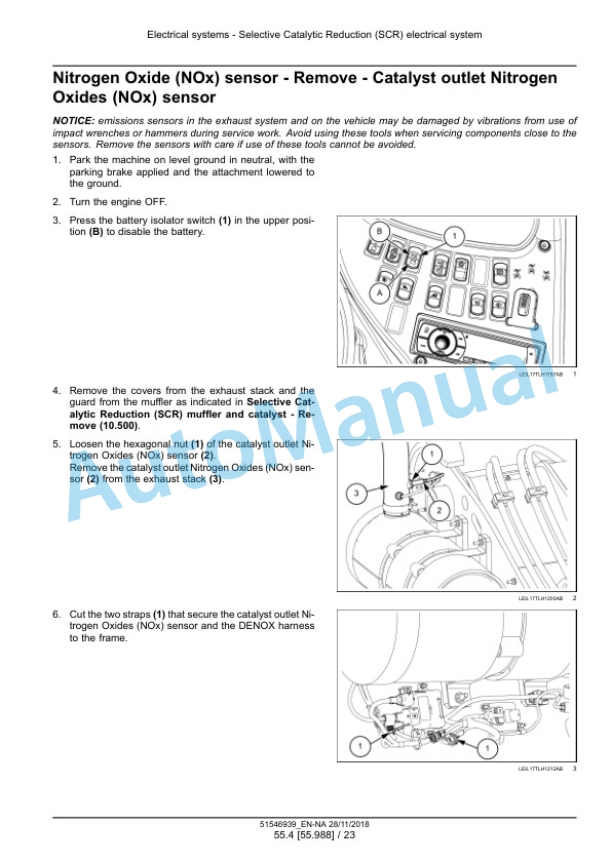 New Holland TH6.32, TH6.36, TH7.32, TH7.37, TH7.42, TH9.35 Tier 4B Final Telescopic Handler Service Manual 51546939 4 New Holland TH6.32, TH6.36, TH7.32, TH7.37, TH7.42, TH9.35 Tier 4B Final Telescopic Handler Service Manual 51546939 - Image 4