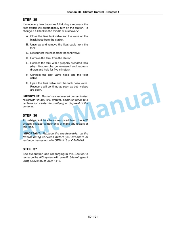 New Holland TJ Series, T9000 Series Tractor Service Manual 84257310 4 New Holland TJ Series, T9000 Series Tractor Service Manual 84257310 - Image 4