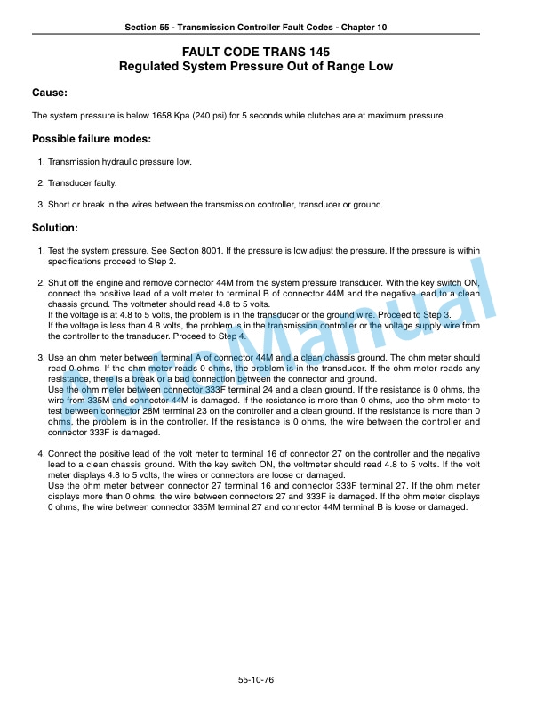 New Holland TJ Series, T9000 Series Tractor Service Manual 84257313 3 New Holland TJ Series, T9000 Series Tractor Service Manual 84257313-3