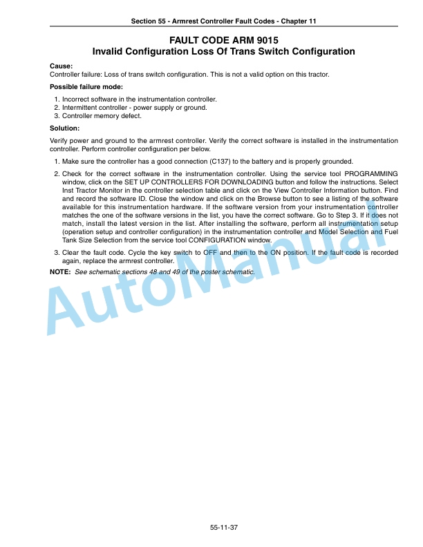New Holland TJ Series, T9000 Series Tractor Service Manual 84257313 4 New Holland TJ Series, T9000 Series Tractor Service Manual 84257313-4