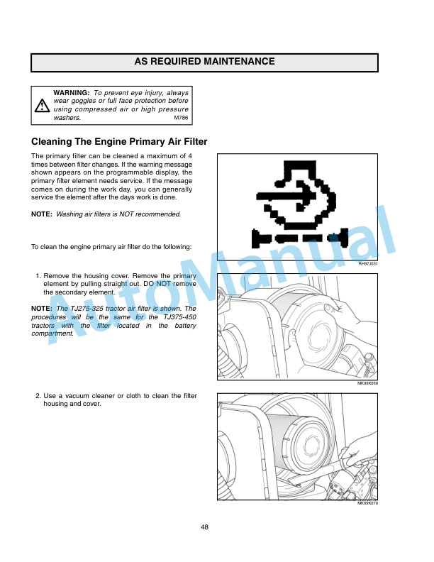 New Holland TJ Series Tractor Repair Manual 86642987 4 New Holland TJ Series Tractor Repair Manual 86642987-4