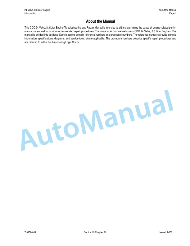 New Holland TJ Series Tractor Repair Manual 86642990 5 New Holland TJ Series Tractor Repair Manual 86642990-5
