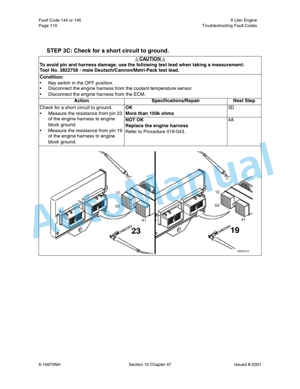 New Holland TJ Series Tractor Repair Manual 86642996 3 New Holland TJ Series Tractor Repair Manual 86642996-3