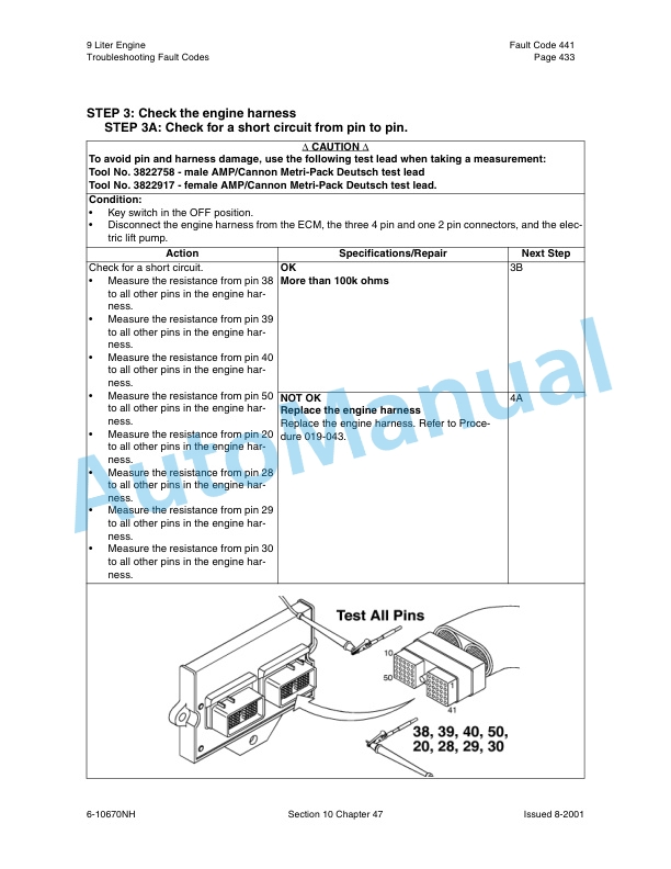 New Holland TJ Series Tractor Repair Manual 86642997 4 New Holland TJ Series Tractor Repair Manual 86642997-4