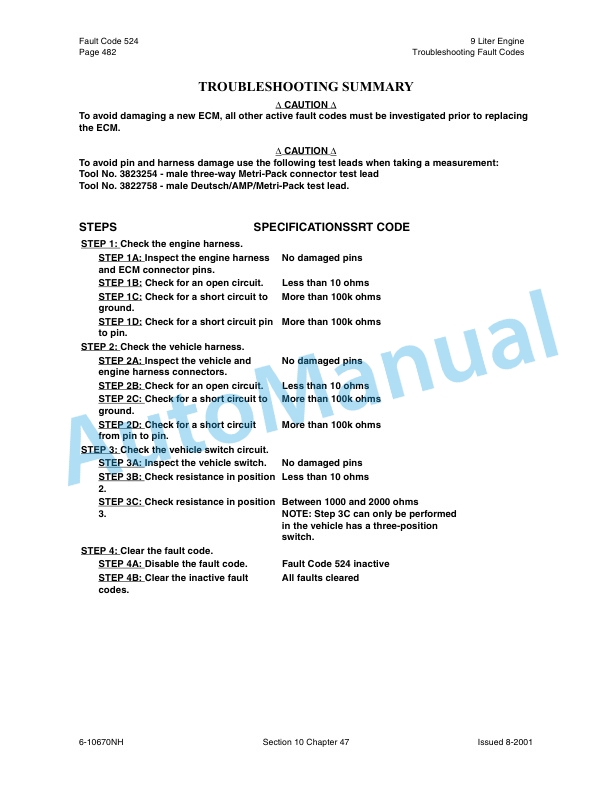 New Holland TJ Series Tractor Repair Manual 86642997 5 New Holland TJ Series Tractor Repair Manual 86642997-5