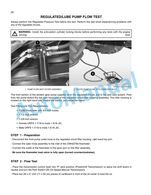 New Holland TJ Series Tractor Repair Manual 86643003 2 New Holland TJ Series Tractor Repair Manual 86643003-2